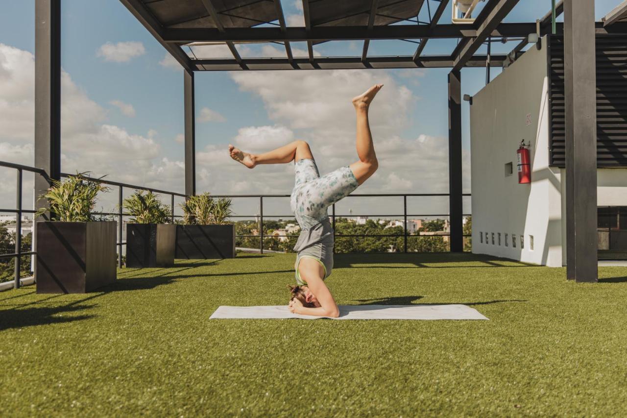 Caleta Hostel Rooftop & Pool カンクン エクステリア 写真